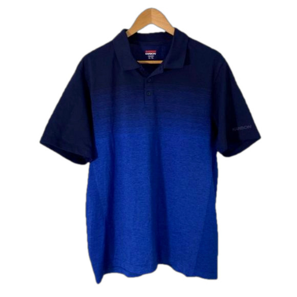 Men’s Karbon Blue Polo, Size XL - Picture 1 of 7